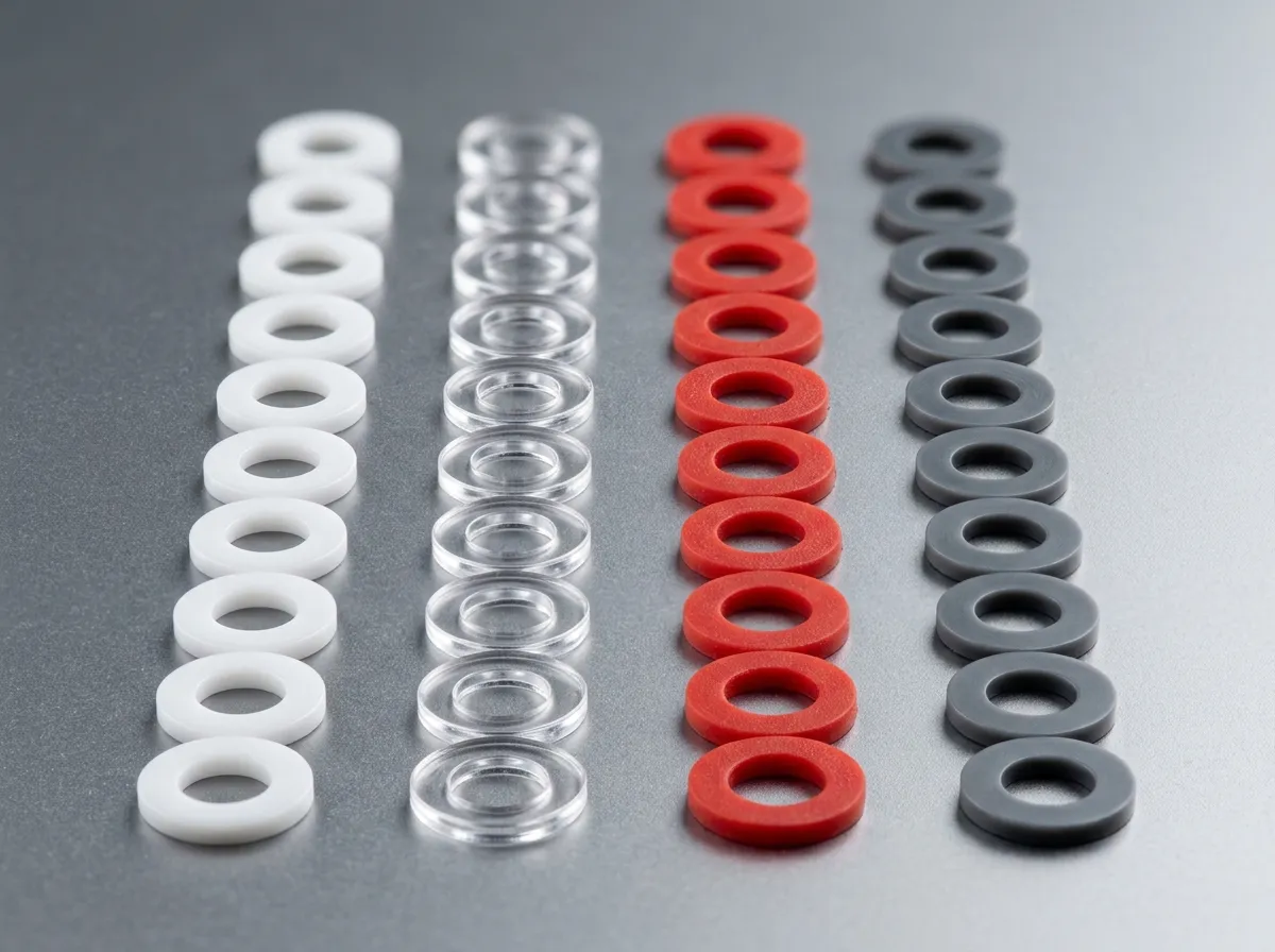 Color coded washer rings
